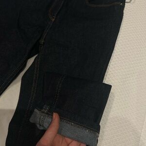 Classic Dark Blue Women's Straight Leg Jeans